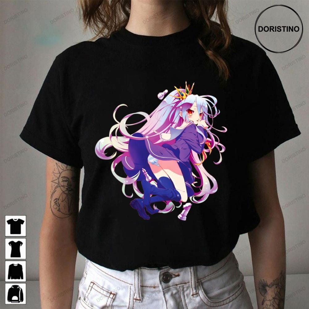 No Game No Life Shiro Cute Limited Edition T-shirts